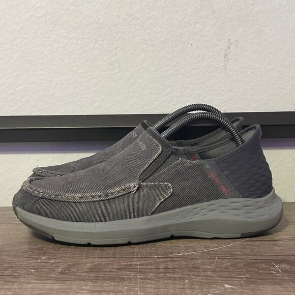 Skechers Slip-Ins Parson Dewitt Men’s Shoes Size 8 Gray main image 8